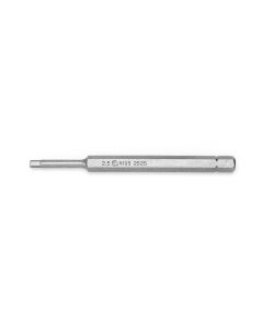 Precision 2.5mm Hex Screwdriver Bit - 88mm Length
