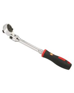 72-Tooth Flex-Head Ratchet with Comfort Grip Handle
