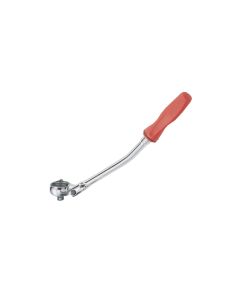 Bent Handle Flex Head Ratchet - Genius Tools 3/8 Dr.