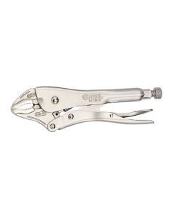 Curved Jaw Locking Pliers with Cutter - 125mmL