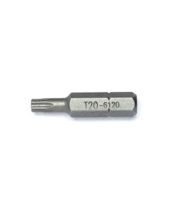 T-20 Star Screwdriver Bit 30mmL - Genius Tools 6120