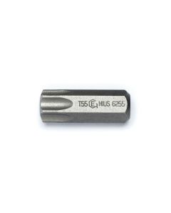 T-55 Star Screwdriver Bit 30mmL - Genius Tools 10mm Hex