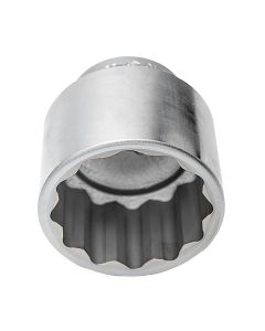 Heavy-Duty 12-Point Hand Socket - Genius Tools 675278