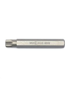 12mm Hex Shank M12 Triple Square Bit - Genius Tools