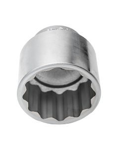 Heavy-Duty 12-Point Hand Socket - Genius Tools 675280