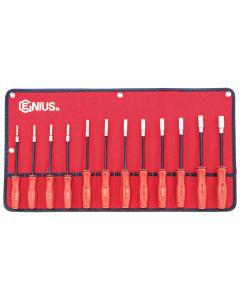 12-Piece Metric Hex Nut Driver Set - Genius Tools ND-012MD