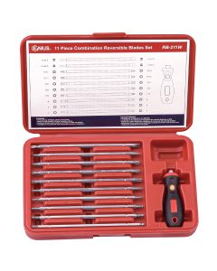 Genius Tools 11-Piece Reversible Blade Set RB-211W