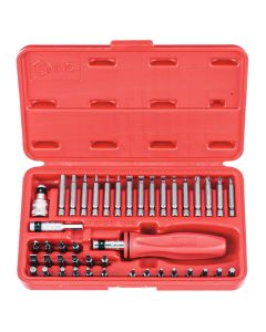 43-Piece Hex Shank Screwdriver Bit Set - Genius Tools