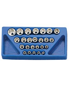 25-Piece Metric Socket Set - Genius Tools SS-425M
