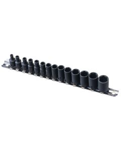 14-Piece Metric Impact Socket Set - Genius Tools TF-214M