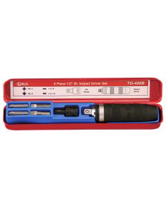 Genius Tools 6-Piece Impact Driver Set - TG-406B