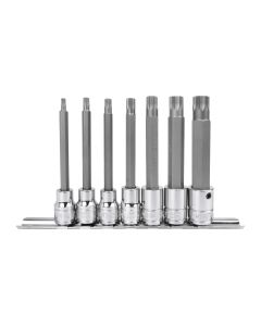 Triple Square Bit Socket Set - 7 Piece, 3/8 Drive