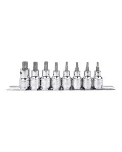 Star Bit Socket Set - 8 Piece 1/2 Dr. BS-408T
