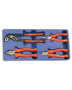 Genius Tools 4-Piece Pliers Set - CP-5804