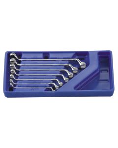 7 Piece Metric Offset Wrench Set - Mirror Finish