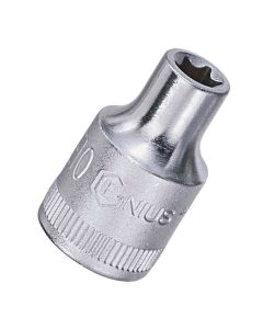 Genius Tools E-7 E-Star Hand Socket 1/4 - 252507