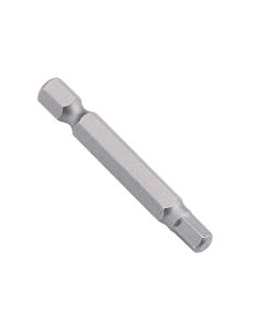 6mm Hex Power Bit 50mmL - Genius Tools 1/4 Shank