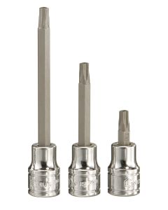 Genius Tools T-20 Pentacle Bit Socket 50mmL - 3/8 Dr.