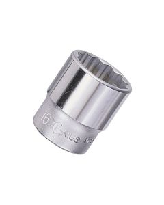 20mm 12-Point Hand Socket - Genius Tools 3/8 Dr.