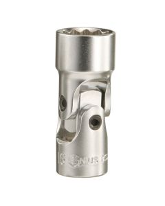 17mm Universal Hand Socket - 12-Point, 3/8 Drive