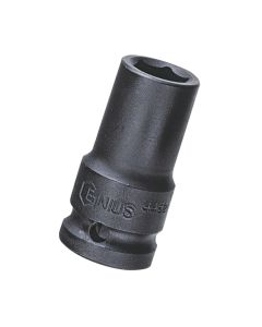 13mm Semi-Deep Impact Socket - Genius Tools 445213