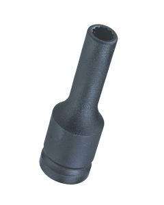 34mm Deep Thin Wall Impact Socket - Genius Tools 1/2