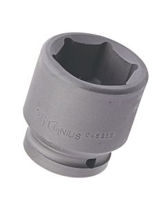 58mm Impact Socket CR-Mo - Genius Tools 3/4 Dr. 645258