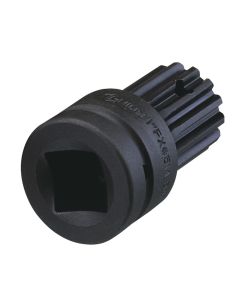 Spline Dr. Impact Adapter - Genius Tools #5, CR-Mo 540508