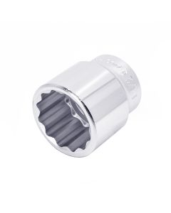 Heavy-Duty 12-Point Hand Socket - Genius Tools 675248