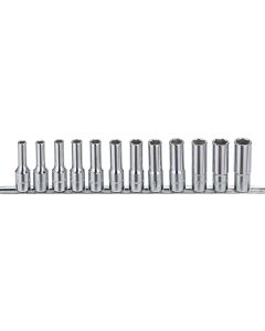 12-Piece Metric Deep Socket Set - Genius Tools GD-412M