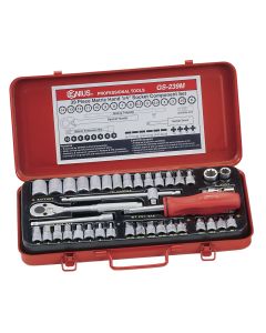 39-Piece Metric Socket Set - Genius Tools GS-239M