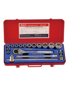 17-Piece SAE Socket Set - Durable & Versatile Tools
