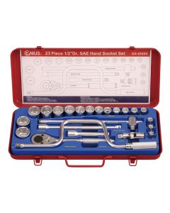23-Piece SAE Socket Set - Genius Tools GS-424S4