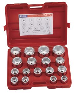 Premium 17-Piece Metric Socket Set - Durable & Reliable