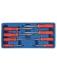 8-Piece Metric Wobble Hex Screwdriver Set - HS-5708MW