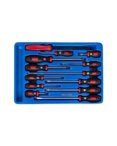 13-Piece Screwdriver Set - Slotted & Phillips Tools