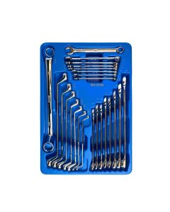 24-Piece Metric Wrench Set - Mirror Finish Quality