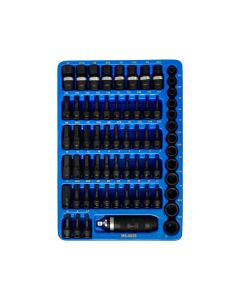 65-Piece Impact Socket Set - Genius Tools MS-065S