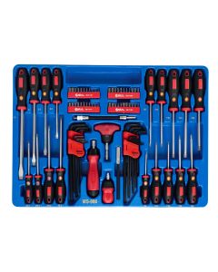 86-Piece Screwdriver & Bit Set - Genius Tools MS-086