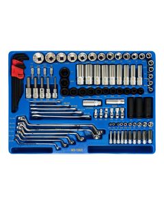 Comprehensive Genius Tools 100-Piece SAE Tool Set