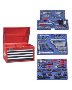 Comprehensive 215-Piece Metric & SAE Tool Set
