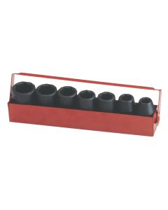 Genius Tools 7-Piece Metric Impact Socket Set