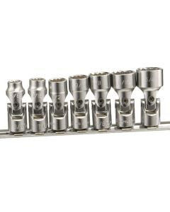 7-Piece SAE Universal Socket Set - Genius Tools US-307S
