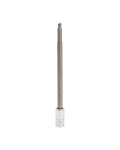Genius Tools 1/4" Dr. 3/16" Wobble Hex Bit Socket 140mmL - 208+5612
