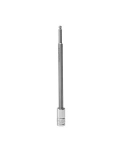 Genius Tools 1/4" Dr. 5/32" Wobble Hex Bit Socket 140mmL - 208+5610