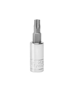 Genius Tools 1/4" Dr. T-27 Tamperproof Star Bit Socket 45mmL