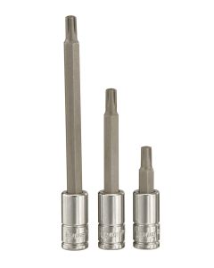 Genius Tools 1/4" Dr. M5 Surface Bit Socket 45mmL - 208+9005