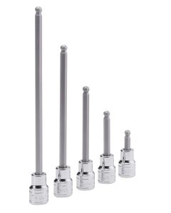Genius Tools 3/8" Dr. 3mm Wobble Hex Bit Socket 110mmL - 308+4533