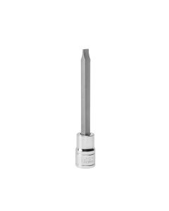Genius Tools 3/8" Dr. 1.2 x 8.0mm Slotted Bit Socket 110mmL - 310+1580