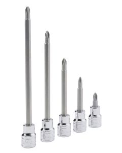 Genius Tools 1/2" Dr. No.3 Philips Bit Socket 55mmL - 408+1103